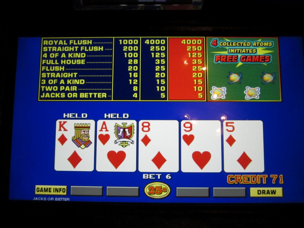 video poker grátis jogar